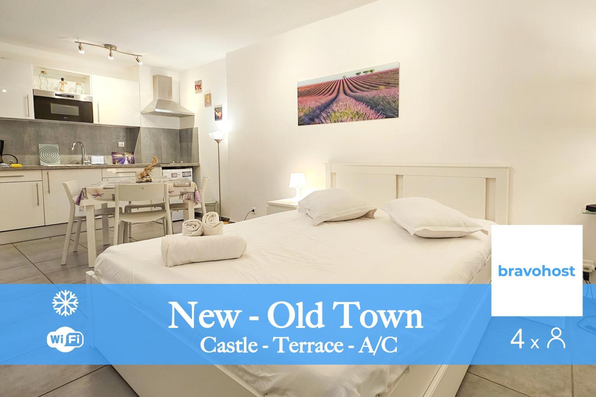 Le Chateau 4 Pers Ac Wifi Vecchia Nizza Apartamento Exterior foto